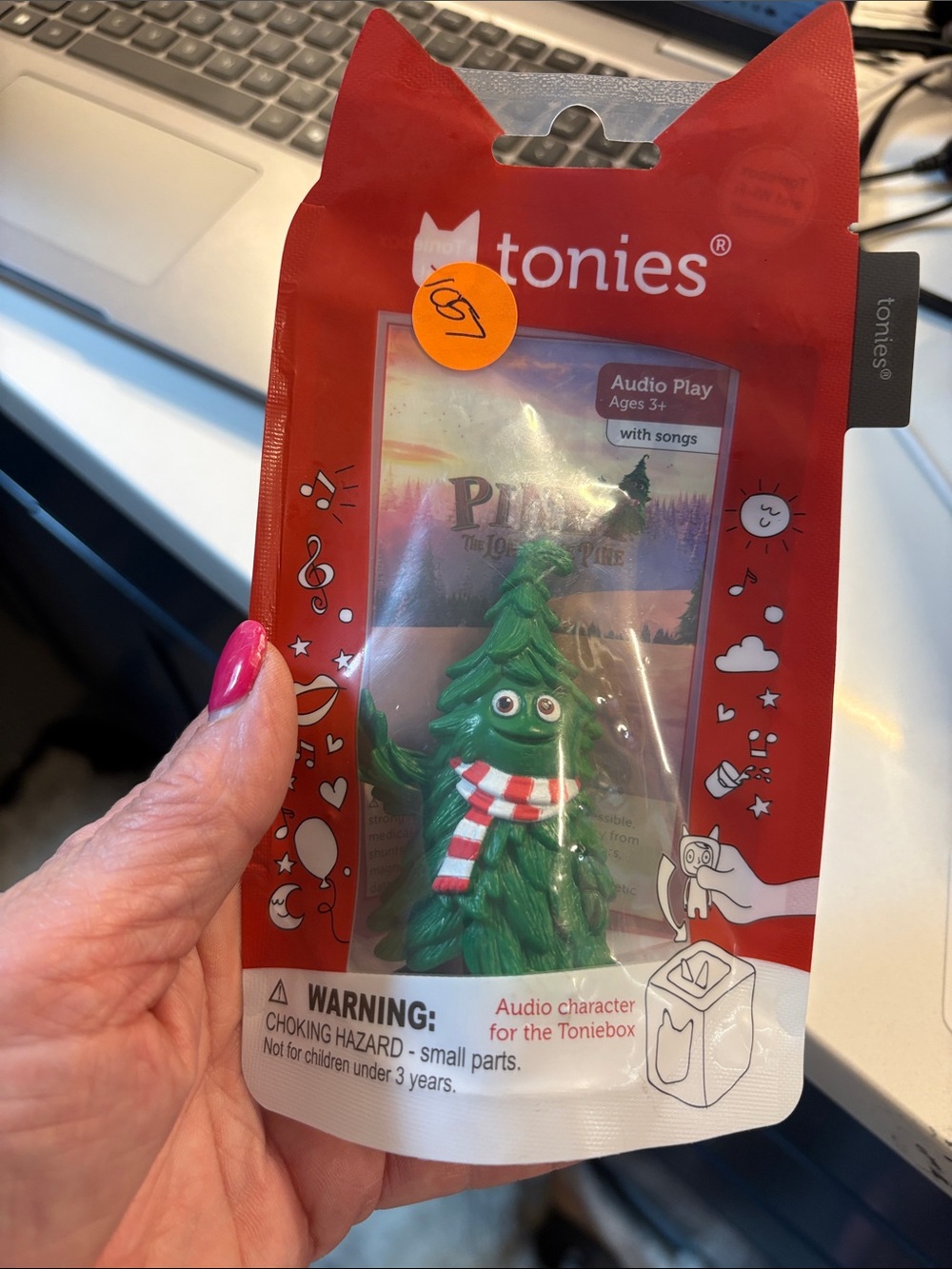 Tonies Pine Tree Audio Character for Kids - Green